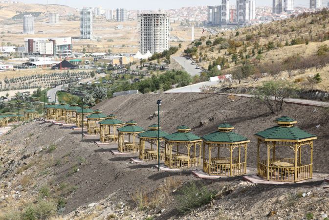Ankara Keçiören Belediyesi Kartaltepe’nin piknikçi kapasitesini artırdı 5