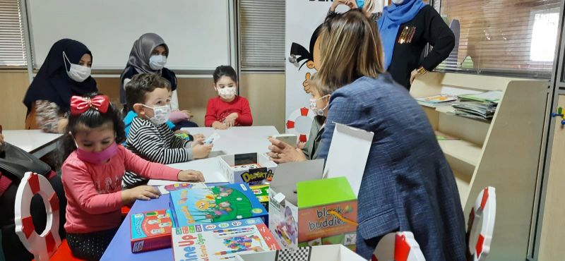 Ankara Sincan Bebek Kütüphanesi'nin minik ziyaretçileri hem eğleniyor, hem öğreniyor 1