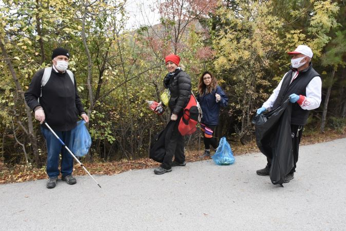 Ankara Kulübü Seymenleri, Eymir Gölü'nde çevre temizliği yaptı 11