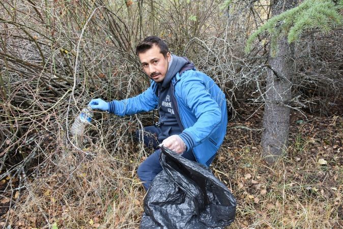 Ankara Kulübü Seymenleri, Eymir Gölü'nde çevre temizliği yaptı 8