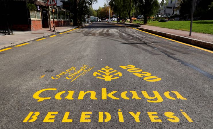 Ankara Çankaya Belediyesi asfalt çalışmalarına hız verdi 1