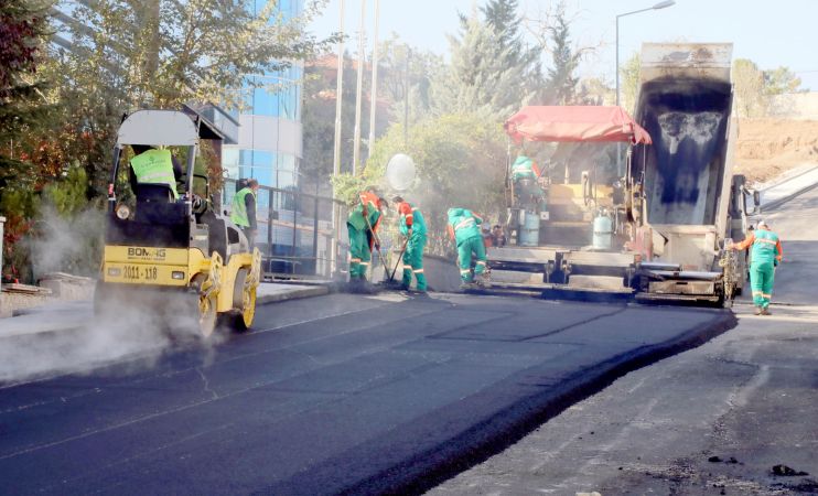 Ankara Çankaya Belediyesi asfalt çalışmalarına hız verdi 5