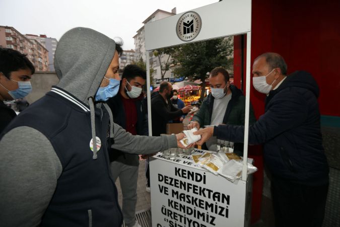Ankara Yenimahalle'de virüse karşı etkin mücadele 1