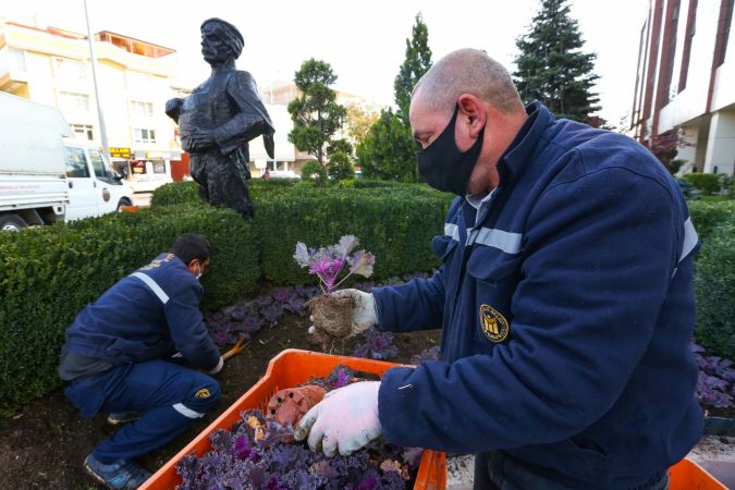 Ankara Yenimahalle’de renkli kış 3