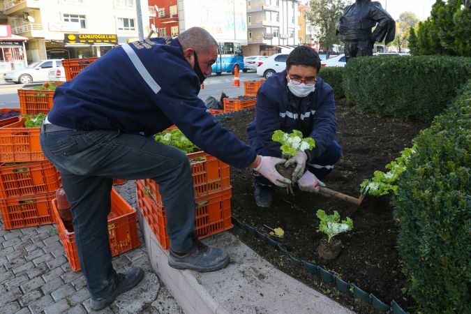 Ankara Yenimahalle’de renkli kış 6