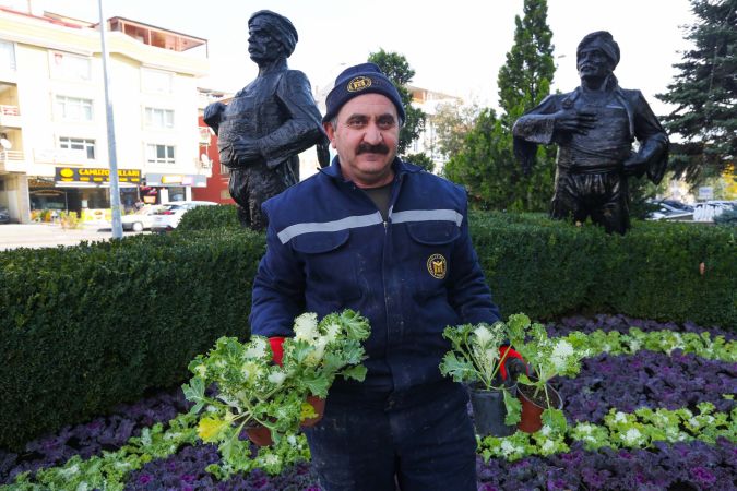 Ankara Yenimahalle’de renkli kış 7