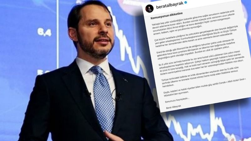 Bakan Berat Albayrak istifa ettiğini açıkladı! Resmi Instagram hesabından duyurdu 3