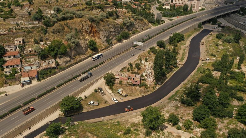 Ankara Mamak’ta asfalt çalışması hız kesmiyor 1