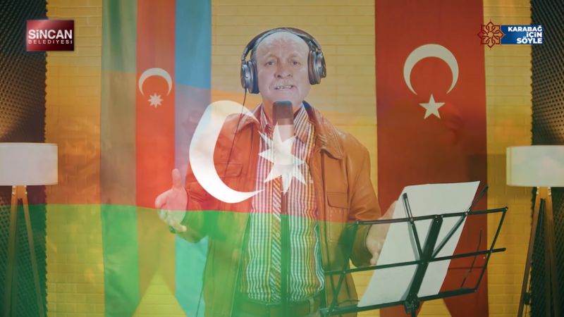 Ankara Sincan’da sanatçılar kardeş ülke Azerbaycan için bir araya geldi 1