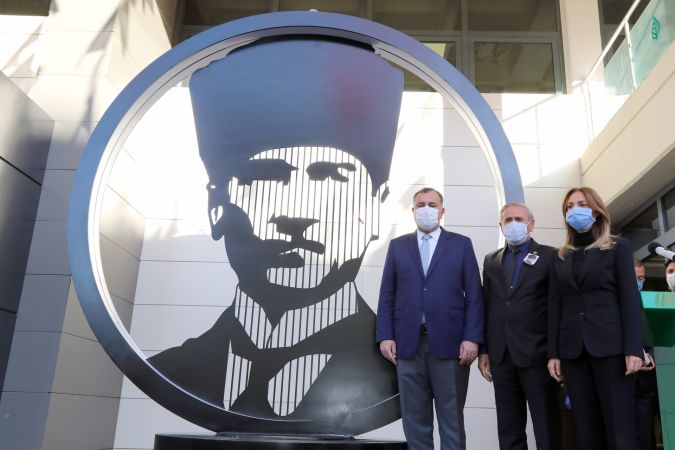 Büyük önder Mustafa Kemal Atatürk Ankara Çankaya'da anıldı 1