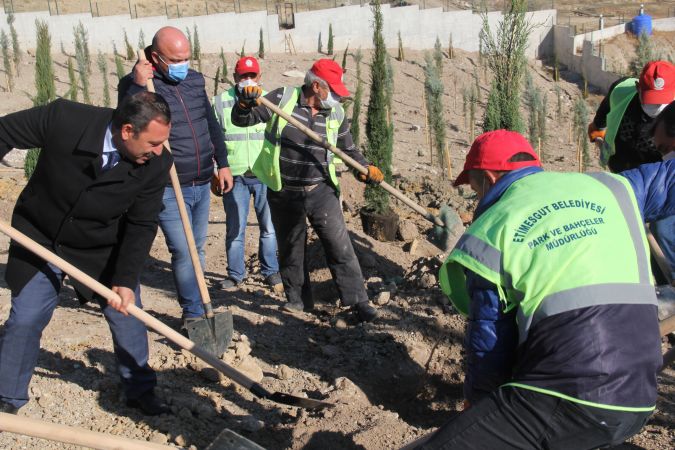 Ankara Etimesgut Belediyesi'nden Milli Ağaçlandırma Seferberliğine 2020 ağaçlık destek 1