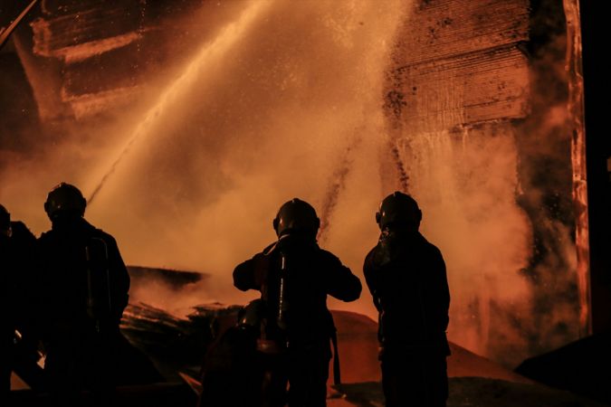 Ankara Siteler'de korkutan yangın 3