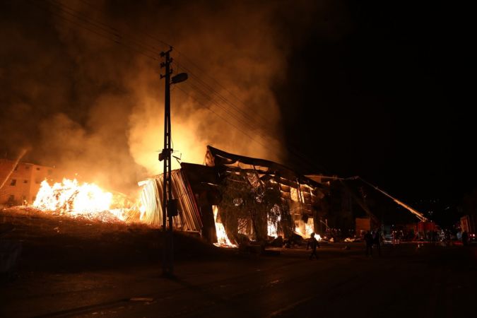 Ankara Siteler'de korkutan yangın 6