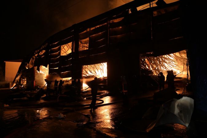 Ankara Siteler'de korkutan yangın 8