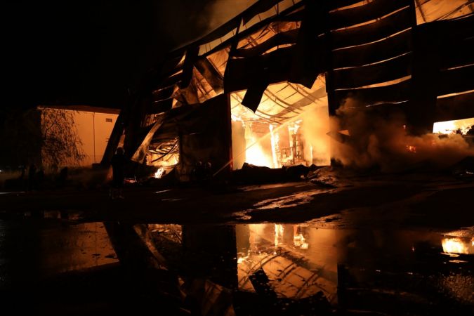 Ankara Siteler'de korkutan yangın 10