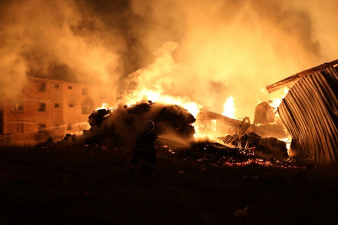 Ankara Siteler'de korkutan yangın 13