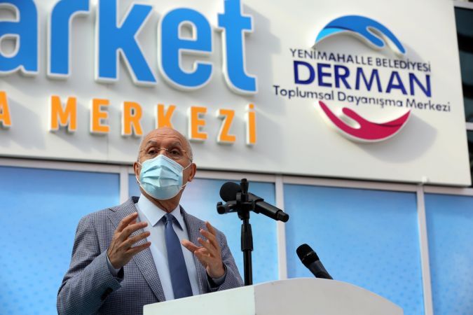 Ankara Yenimahalle’nin Derman Marketi hizmete açıldı 7