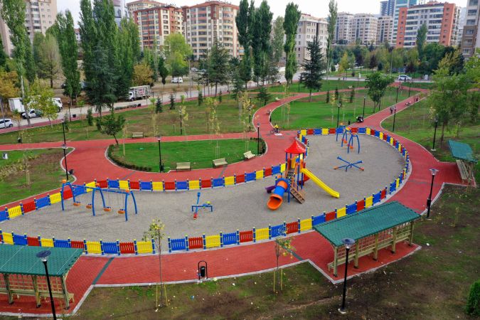 Ankara Çankaya'dan anlamlı 3 yeni park 4