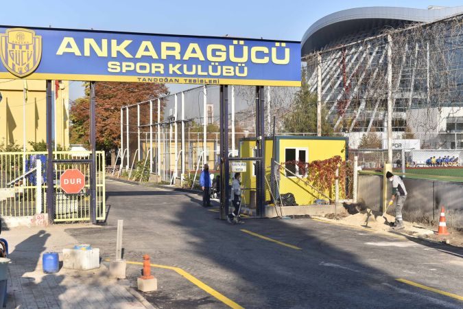 Ankara Büyükşehir Belediyesi, Ankaragücü Tandoğan Tesislerini yenileniyor 11