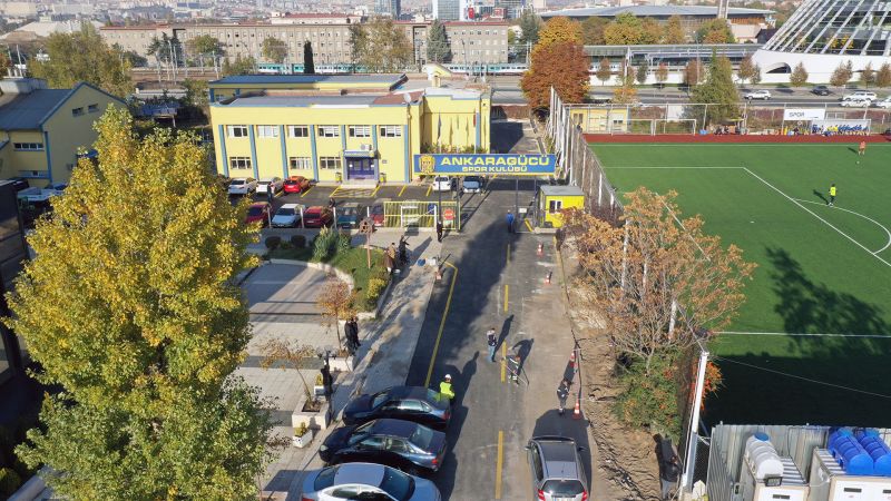 Ankara Büyükşehir Belediyesi, Ankaragücü Tandoğan Tesislerini yenileniyor 3
