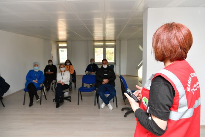 Ankara Mamak'ta personele iş sağlığı ve güvenliği eğitimi verildi 2