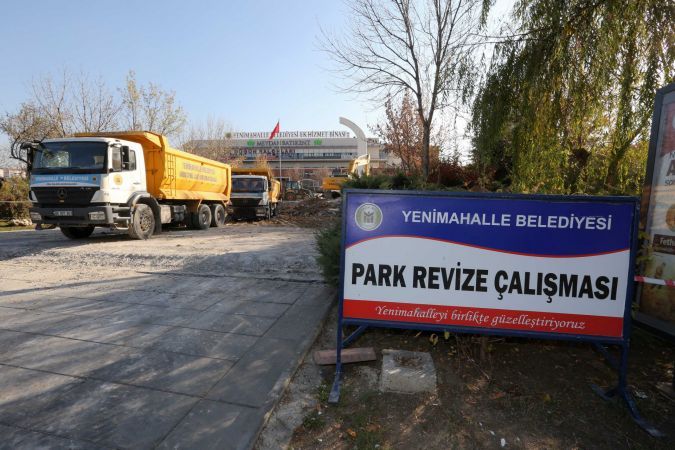 Ankara Batıkent'in kalbine ilk kazma vuruldu 4
