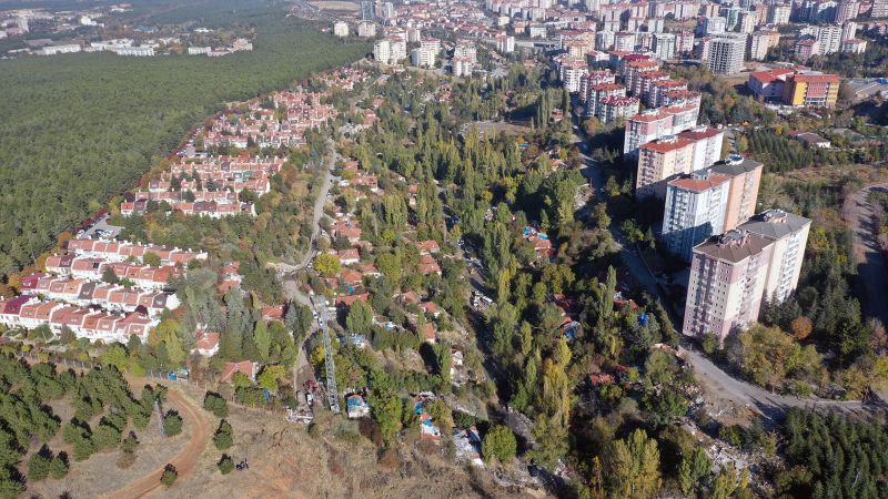 Ankara Büyükşehir Şirindere’de metruk yapıları temizliyor 2