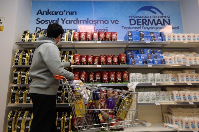 Ankara Yenimahalle'de hizmete açılan Derman Market ilk misafirlerini ağırladı 8
