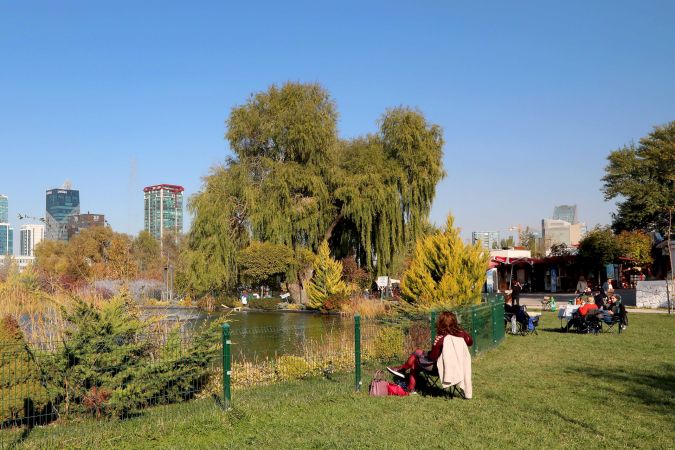 Ankara Çankaya parklarında sonbahar keyfi 3