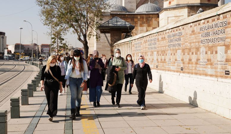 Ankara Keçiörenliler Hoşgörü Günü’nde Mevlana Türbesi'ni gezdiler 3