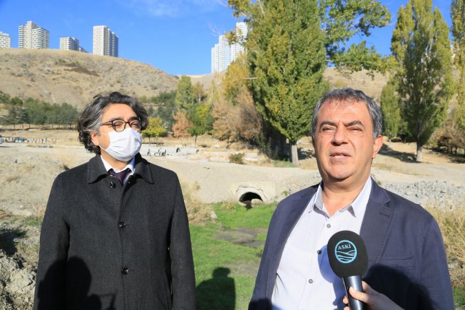 Ankara Su ve Kanalizasyon İdaresi açıktan akan atık suları kapalı sisteme alıyor 4