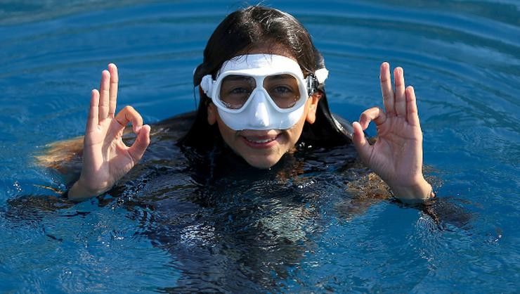 Serbest dalışçı Fatma Uruk'tan 3 günde 3 dünya rekoru 2
