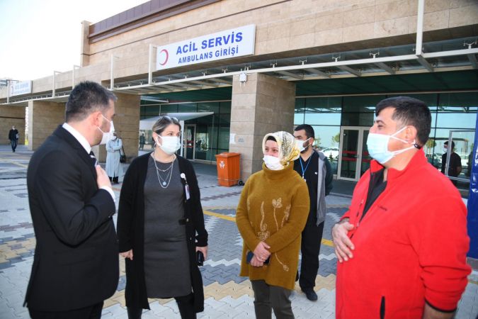 Ankara Pursaklar'da Koronavirüs Hastaneye Girmeden Teşhis Edilecek 5