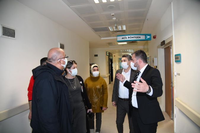 Ankara Pursaklar'da Koronavirüs Hastaneye Girmeden Teşhis Edilecek 6