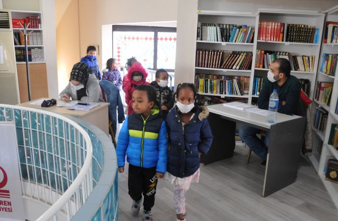 Ankara Keçiörenli minikler ilk kütüphane deneyimi yaşadılar 2
