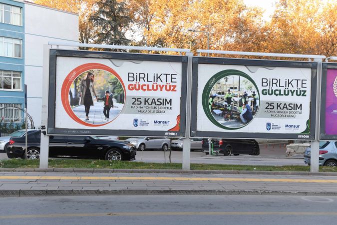 Ankara Büyükşehir'den “Kadına Karşı Şiddetle Mücadeleye” destek 9