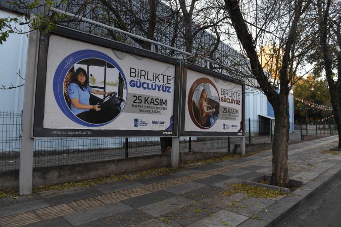 Ankara Büyükşehir'den “Kadına Karşı Şiddetle Mücadeleye” destek 10