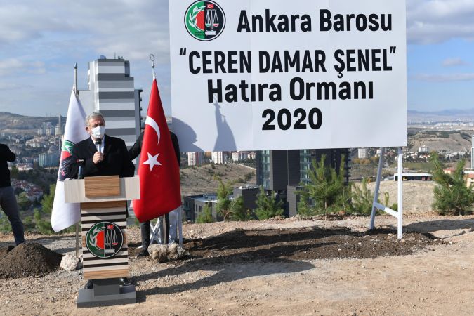 25 Kasım’da Anlamlı Açılış: Ceren Damar Şenel’in Adı Ankara’da Hatıra Ormanı ile Yaşayacak 1