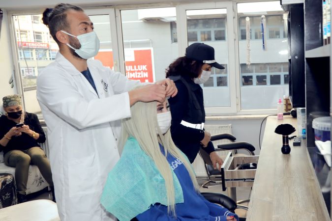 Ankara Çankaya Belediyesi'nden koronavirüs denetimi 2
