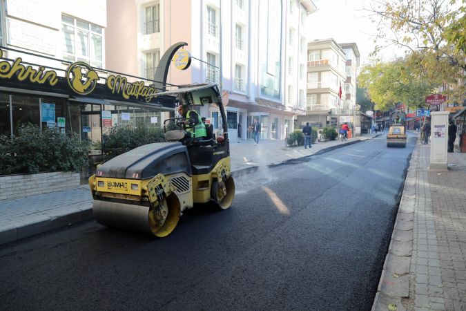 Ankara Çankaya Belediyesi, Kızılay bölgesindeki asfalt çalışmalarına devam ediyor 1