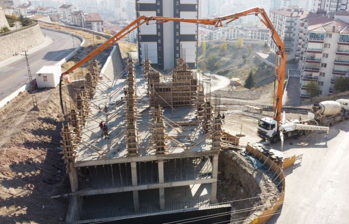 Ankara Keçiören’in Yeni Mahalle Konağı Şehit Kubilay’da Yükseliyor 4