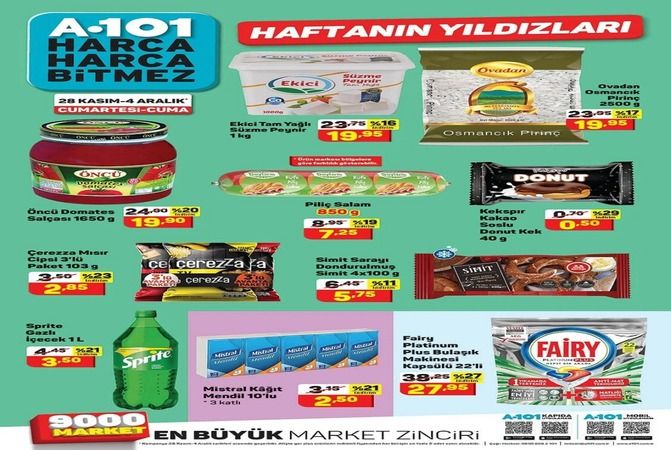 Ankara’da A101 30 Kasım Aktüel Ürünler Hangileri? Hangi Mağazada Hangi Ürün Satılıyor? İşte A101 Aktüel 30 Kasım 2020 Kataloğu 2