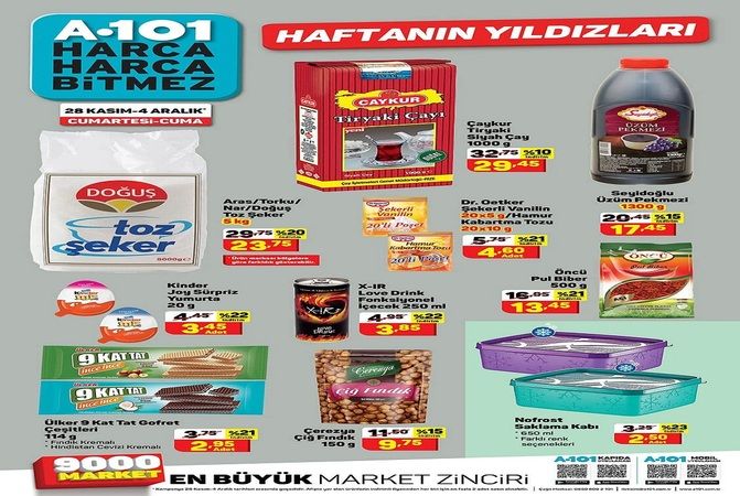Ankara’da A101 30 Kasım Aktüel Ürünler Hangileri? Hangi Mağazada Hangi Ürün Satılıyor? İşte A101 Aktüel 30 Kasım 2020 Kataloğu 3