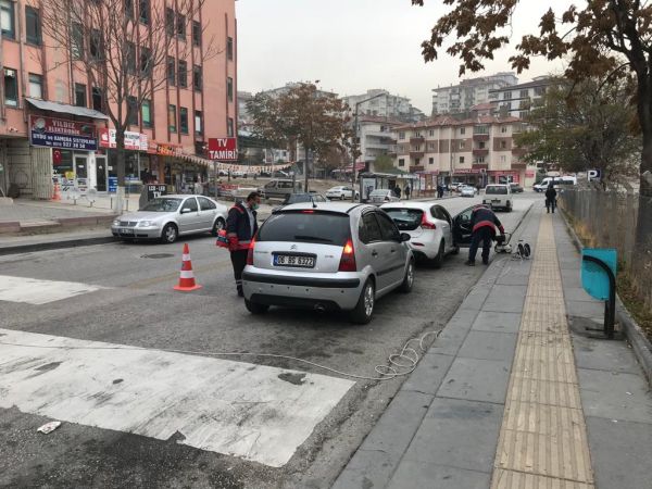 Ankara Pursaklar'da Koronavirüs Tehdidine Karşı Yoğun Dezenfekte 8