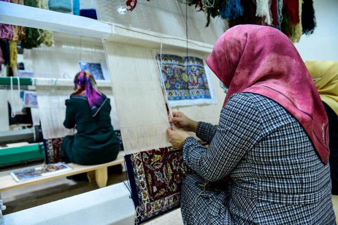 Ankara Altındağlı kadınlar siparişlere yetişemiyor 5