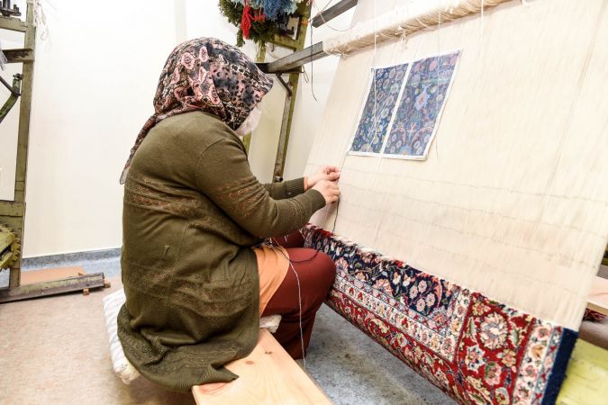 Ankara Altındağlı kadınlar siparişlere yetişemiyor 8