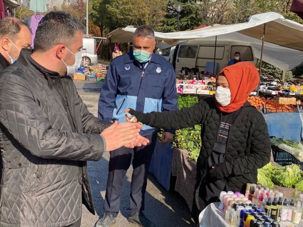 Ankara Pursaklar'da Pazar Yerlerinde Sıkı Denetim 1