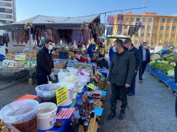 Ankara Pursaklar'da Pazar Yerlerinde Sıkı Denetim 6