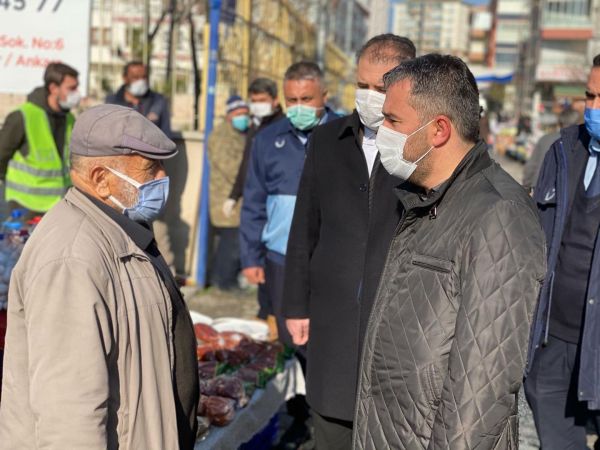 Ankara Pursaklar'da Pazar Yerlerinde Sıkı Denetim 8
