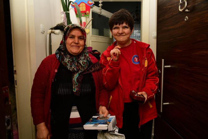 Ankara Mamak Belediyesi'nden engelli vatandaşlara ziyaret 4